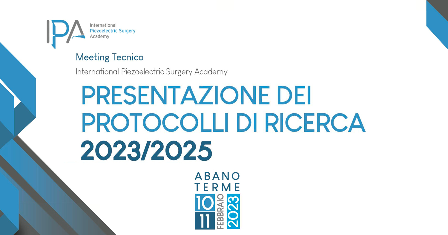 IPA meeting tecnico protocolli triennali